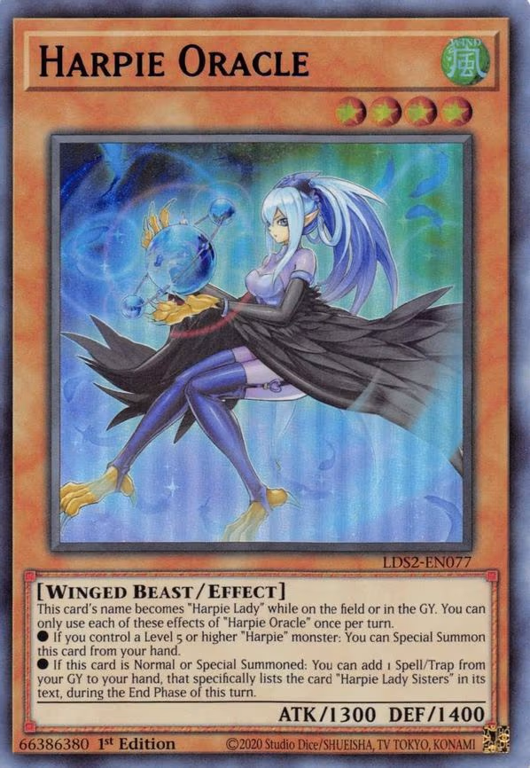 Harpie Oracle (Blue)