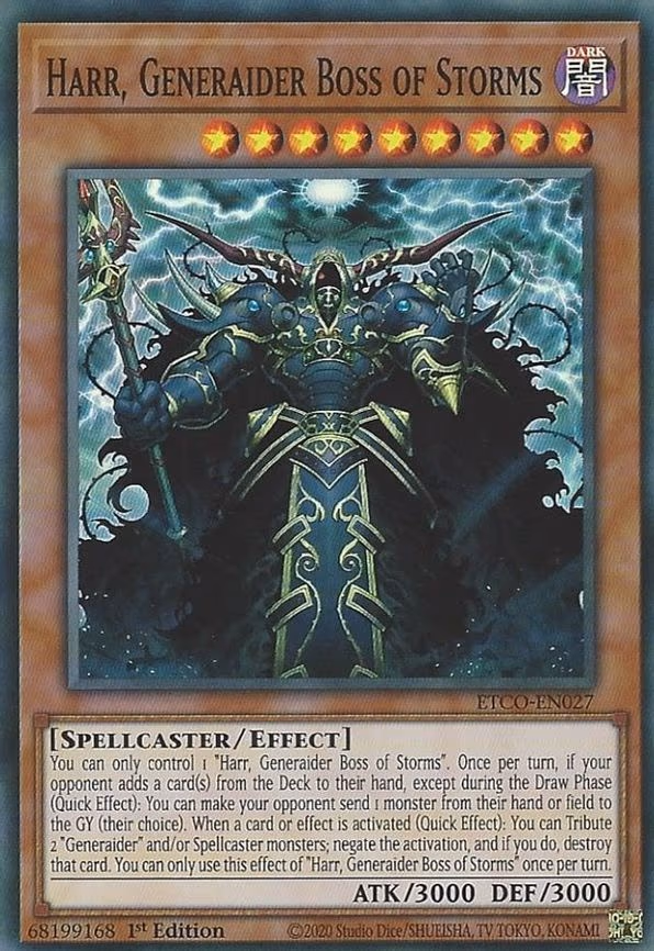 Harr, Generaider Boss of Storms