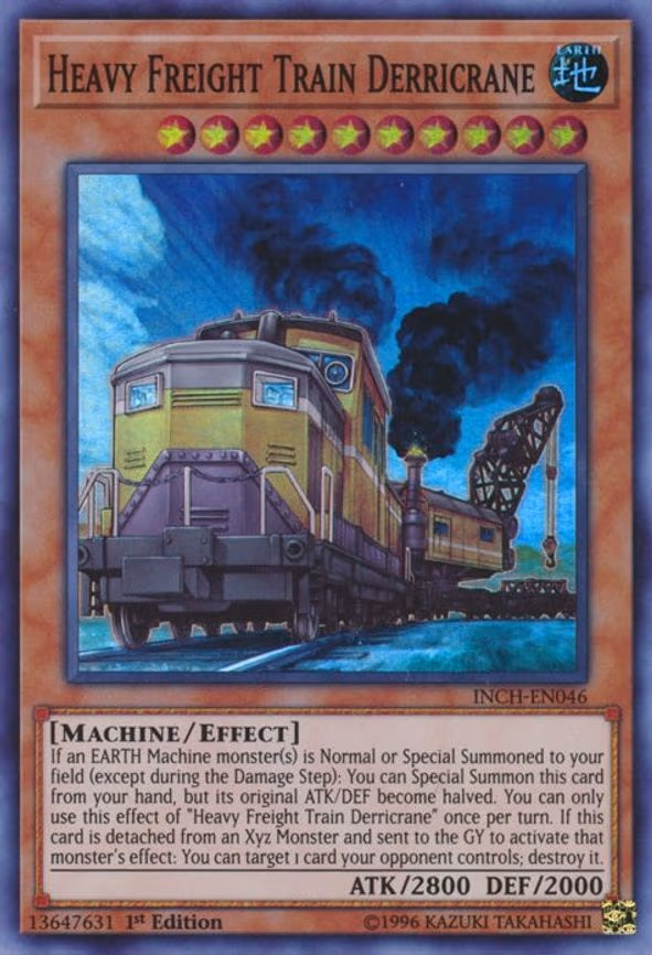 Heavy Freight Train Derricrane