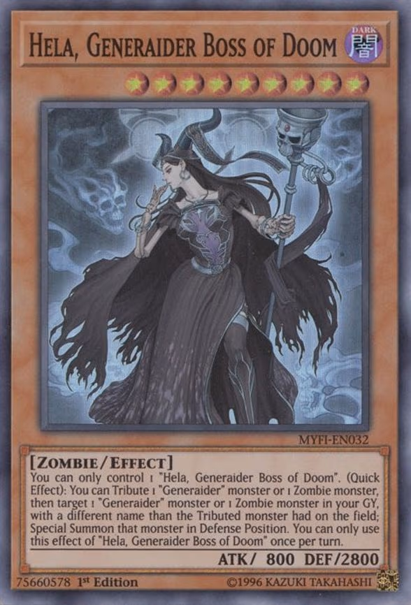 Hela, Generaider Boss of Doom
