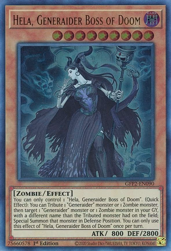 Hela, Generaider Boss of Doom