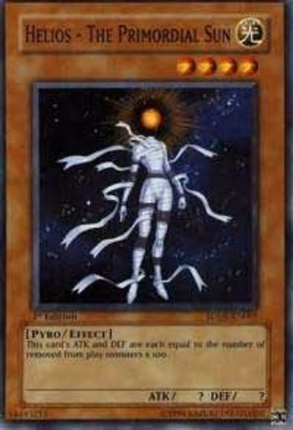 Helios - The Primordial Sun