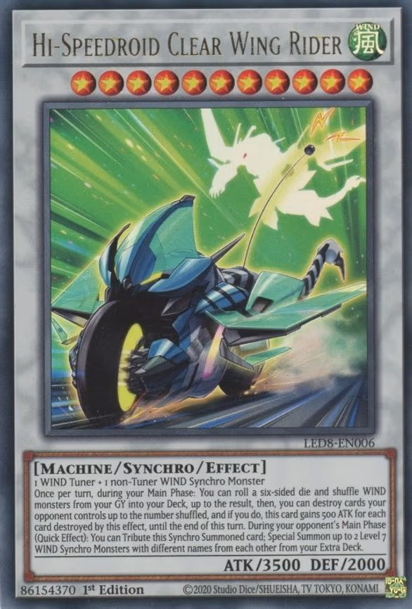 Hi-Speedroid Clear Wing Rider