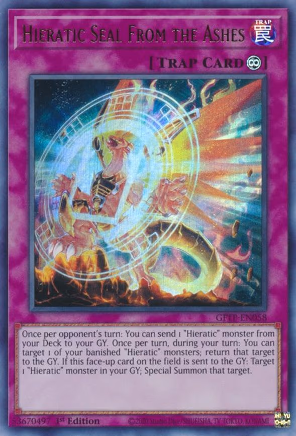 Hieratic Seal From the Ashes