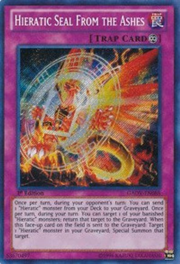Hieratic Seal From the Ashes