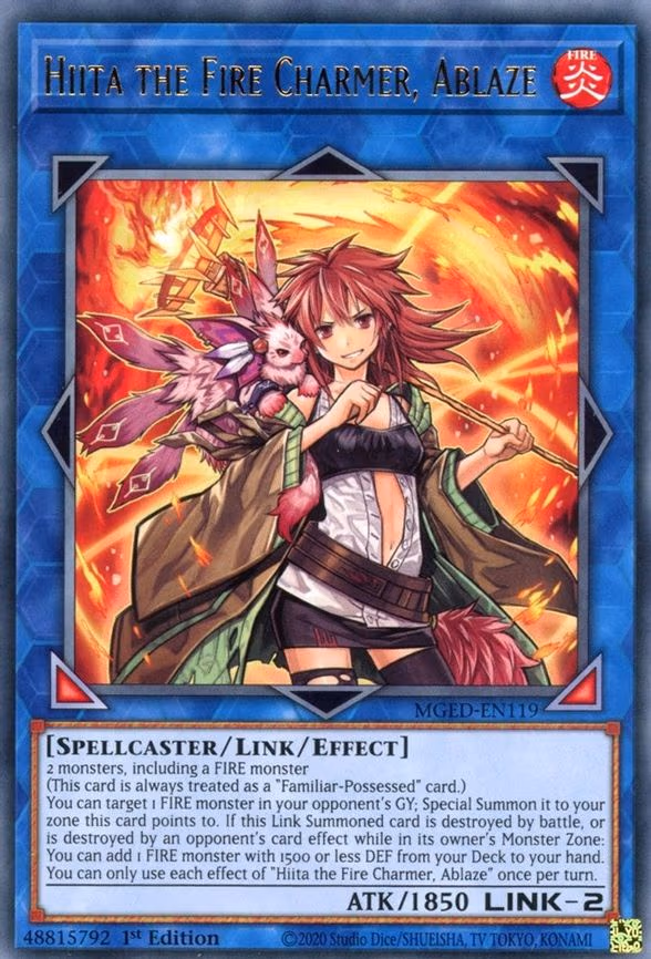 Hiita the Fire Charmer, Ablaze