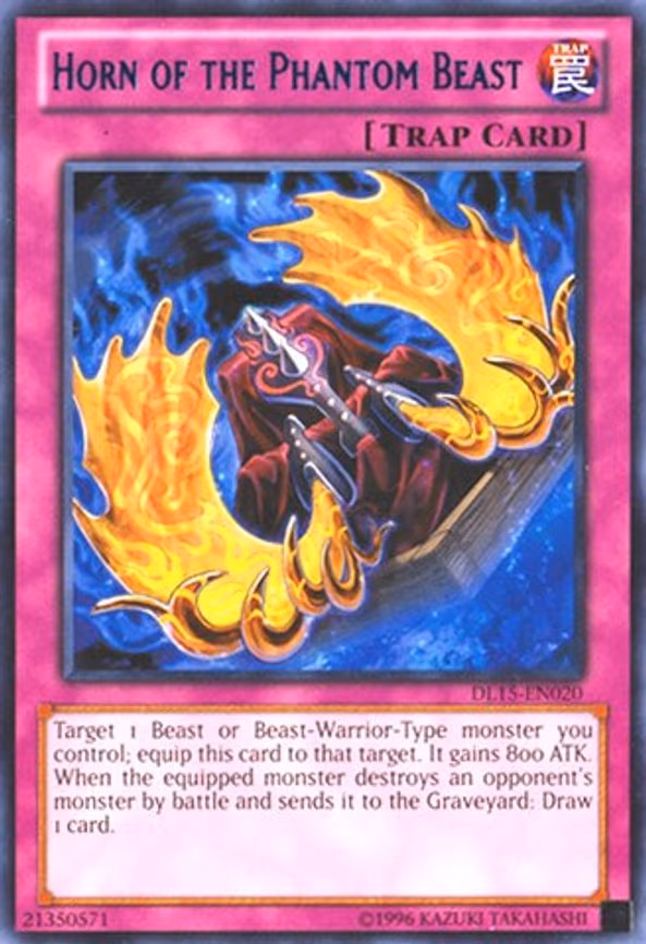 Horn of the Phantom Beast (Blue)