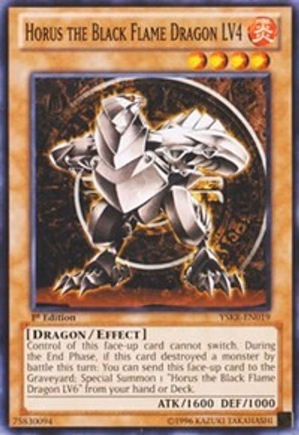 Horus the Black Flame Dragon LV4