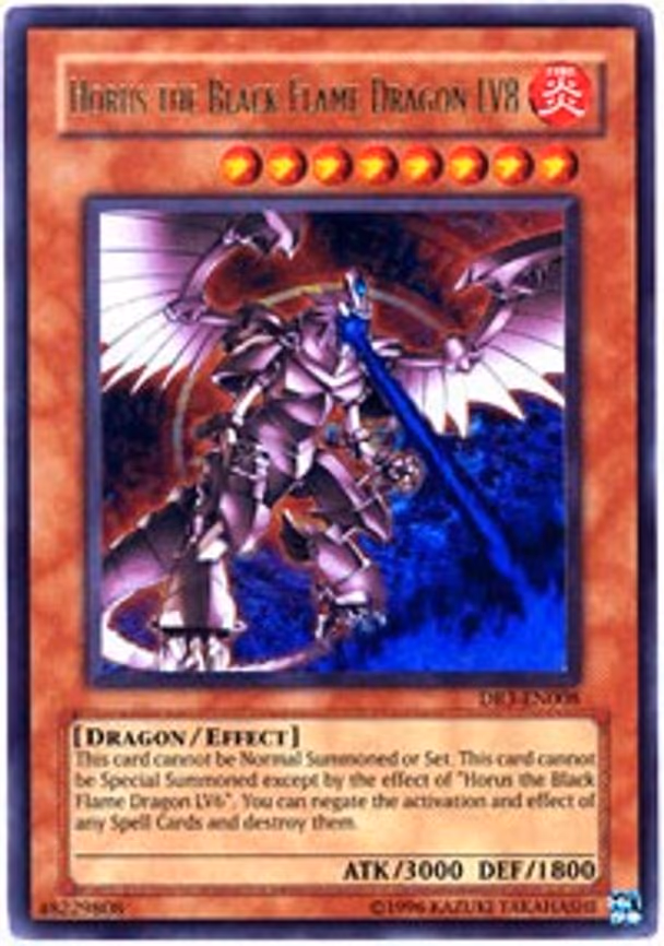 Horus the Black Flame Dragon LV8
