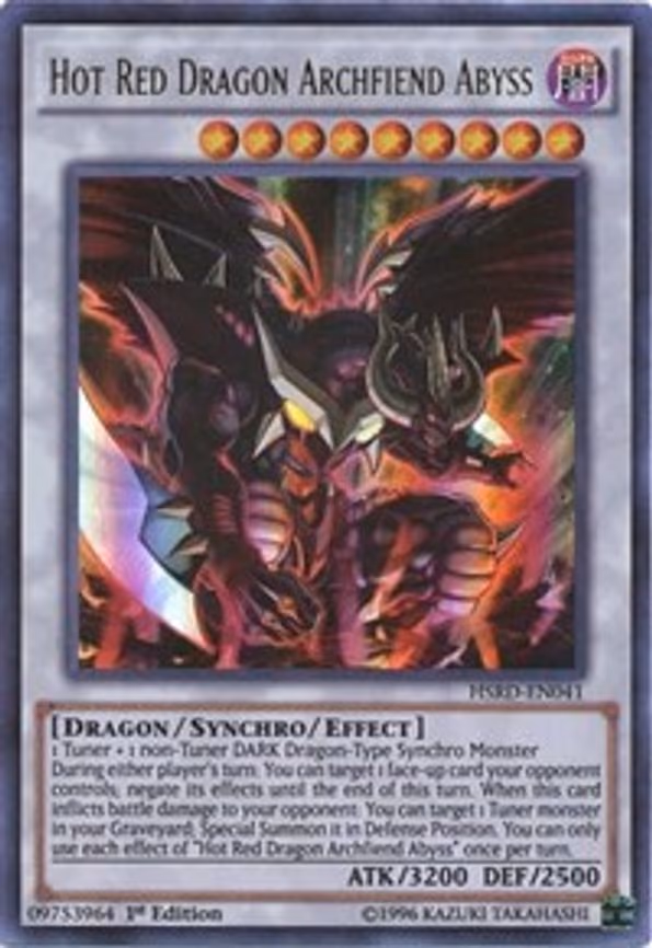 Hot Red Dragon Archfiend Abyss
