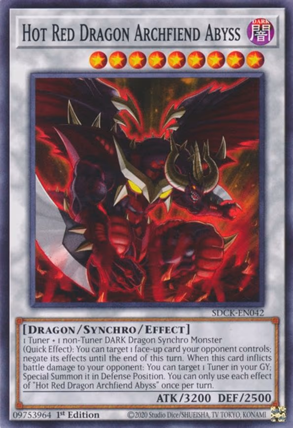 Hot Red Dragon Archfiend Abyss