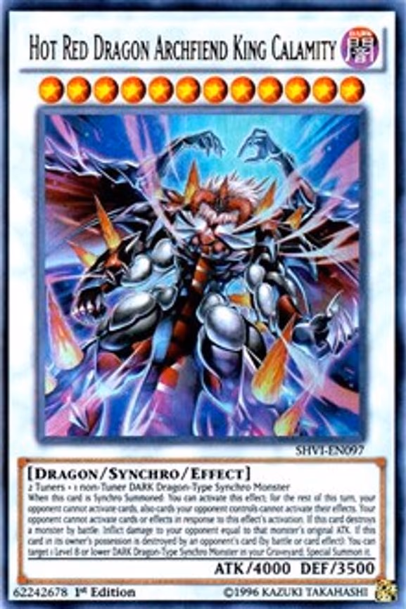 Hot Red Dragon Archfiend King Calamity