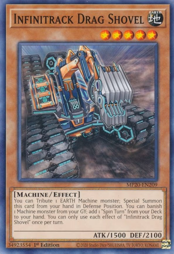 Infinitrack Drag Shovel