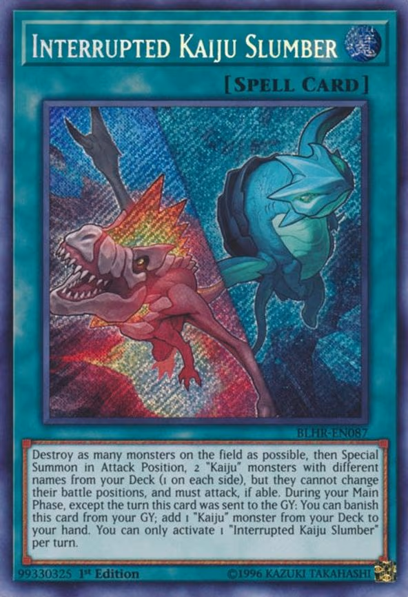 Interrupted Kaiju Slumber