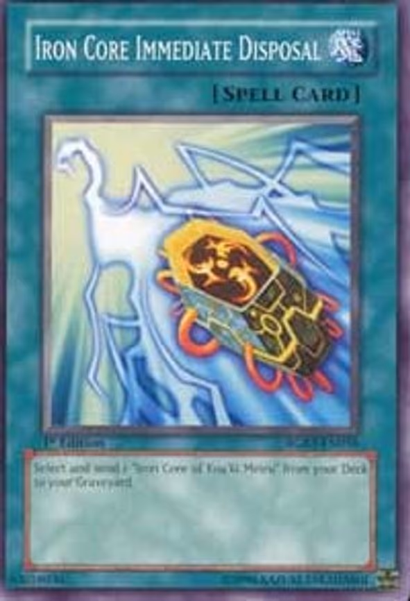 Iron Core Immediate Disposal
