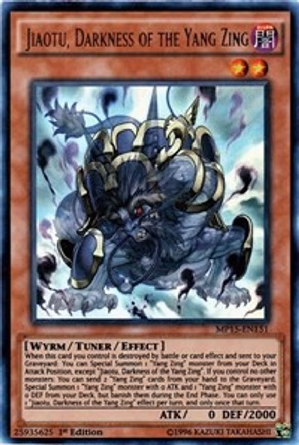 Jiaotu, Darkness of the Yang Zing
