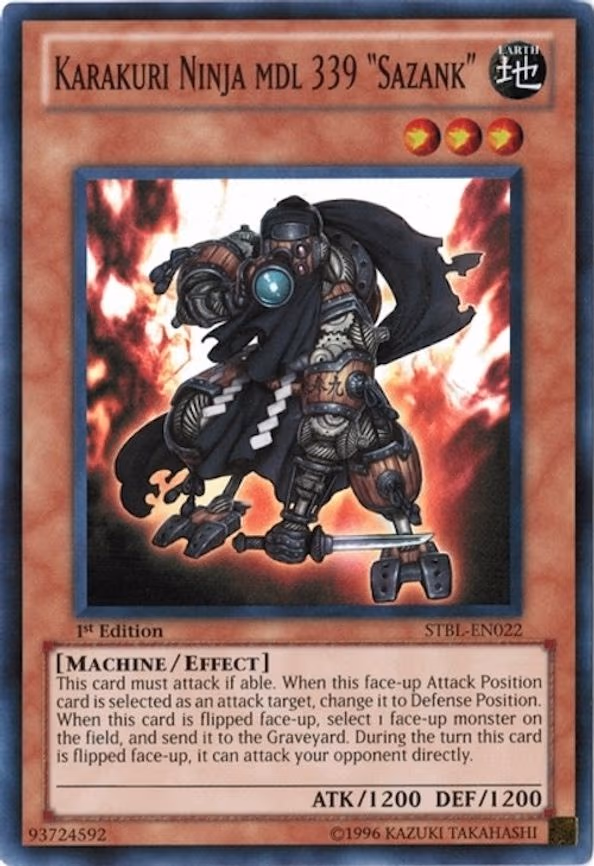 Karakuri Ninja mdl 339 "Sazank"