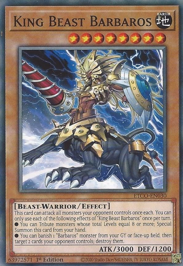 King Beast Barbaros