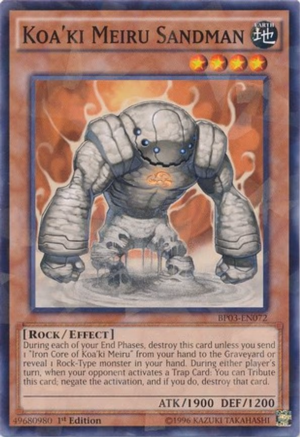 Koa'ki Meiru Sandman (Shatterfoil)