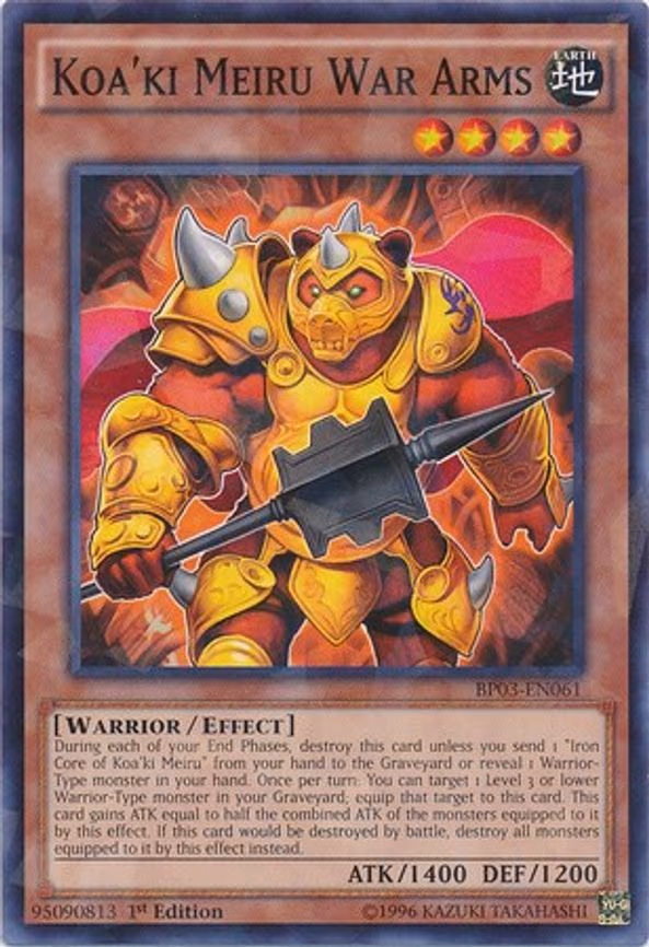 Koa'ki Meiru War Arms (Shatterfoil)