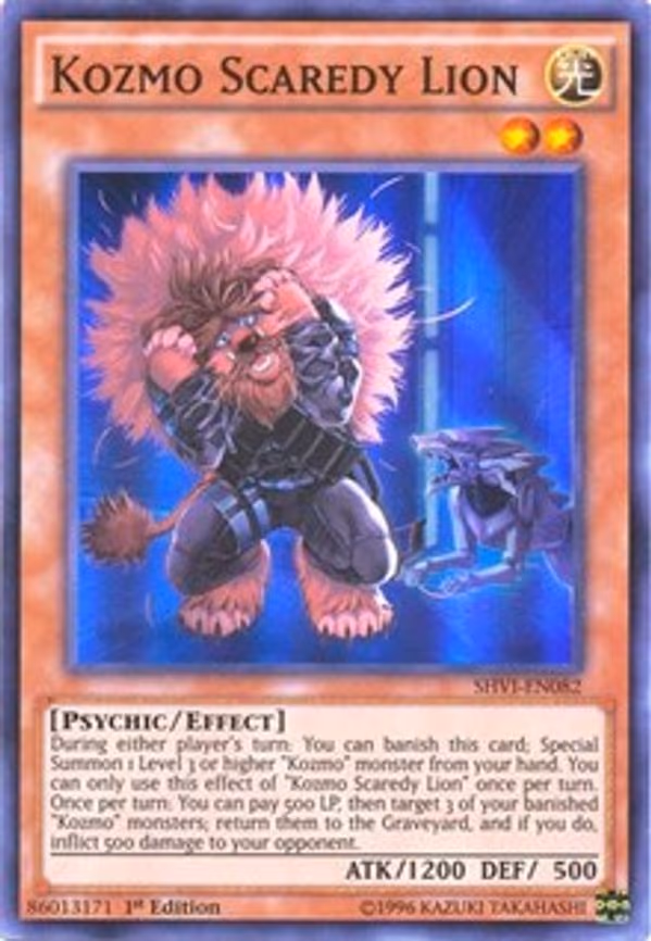 Kozmo Scaredy Lion