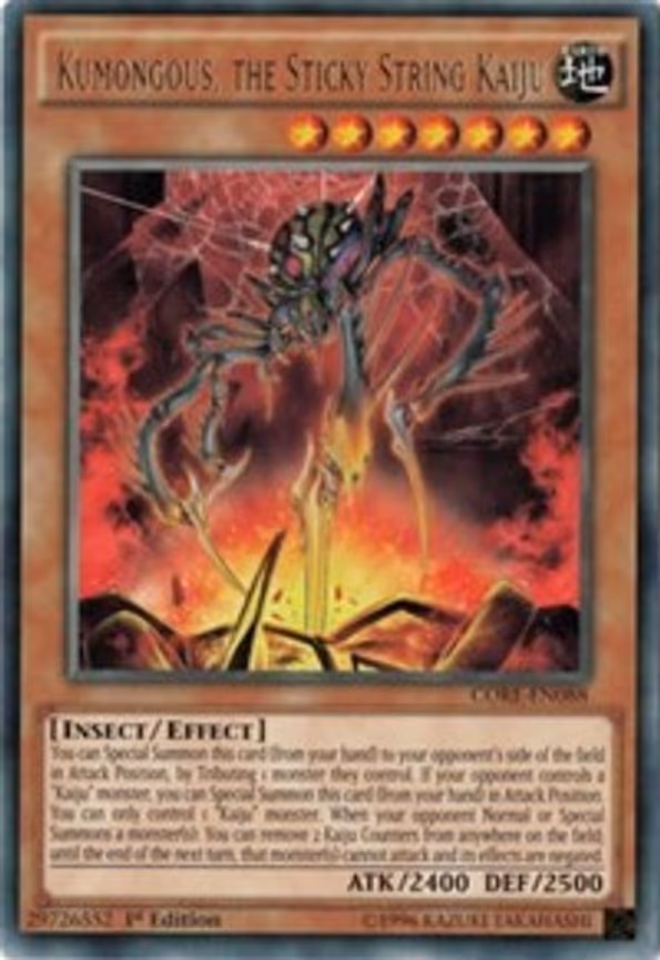 Kumongous, the Sticky String Kaiju