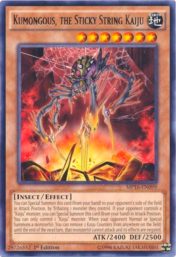 Kumongous, the Sticky String Kaiju