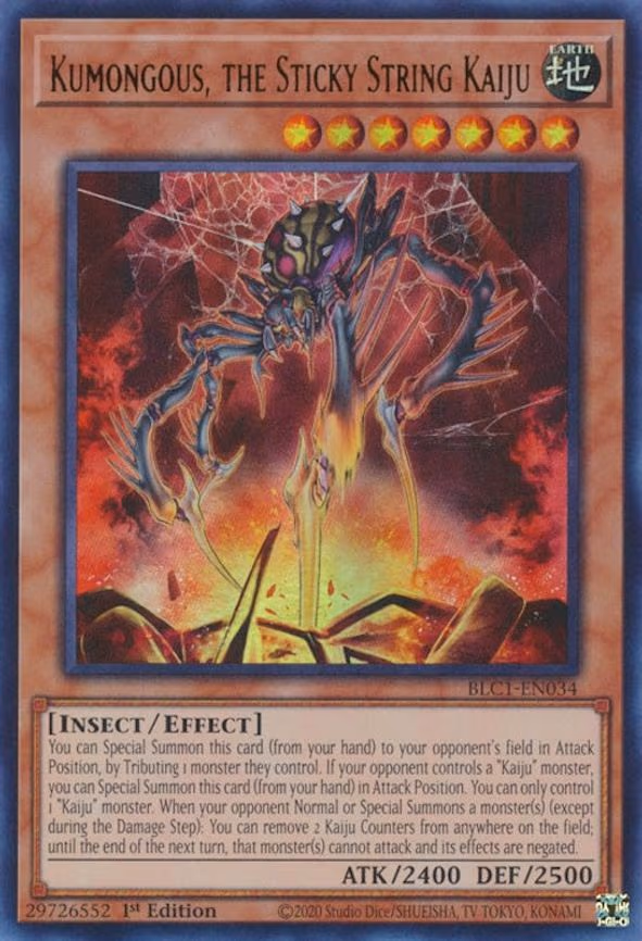 Kumongous, the Sticky String Kaiju