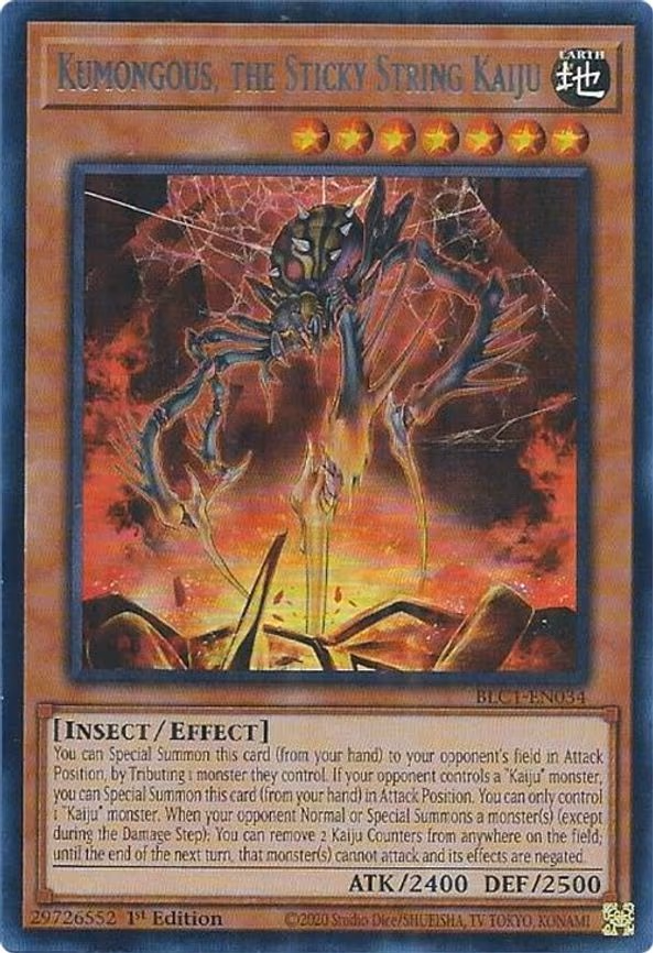 Kumongous, the Sticky String Kaiju (Silver)