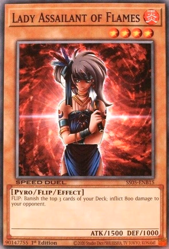 Lady Assailant of Flames