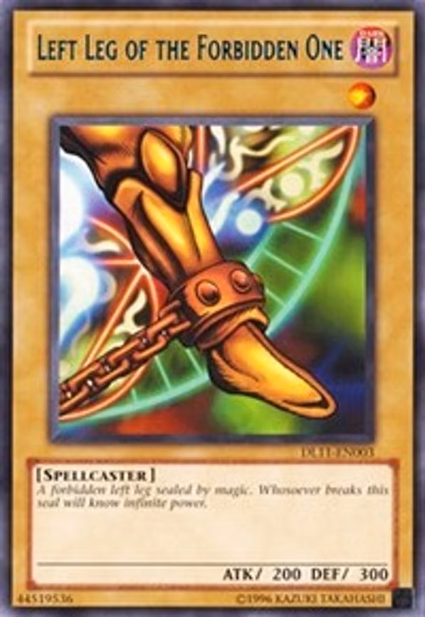 Left Leg of the Forbidden One (Blue)