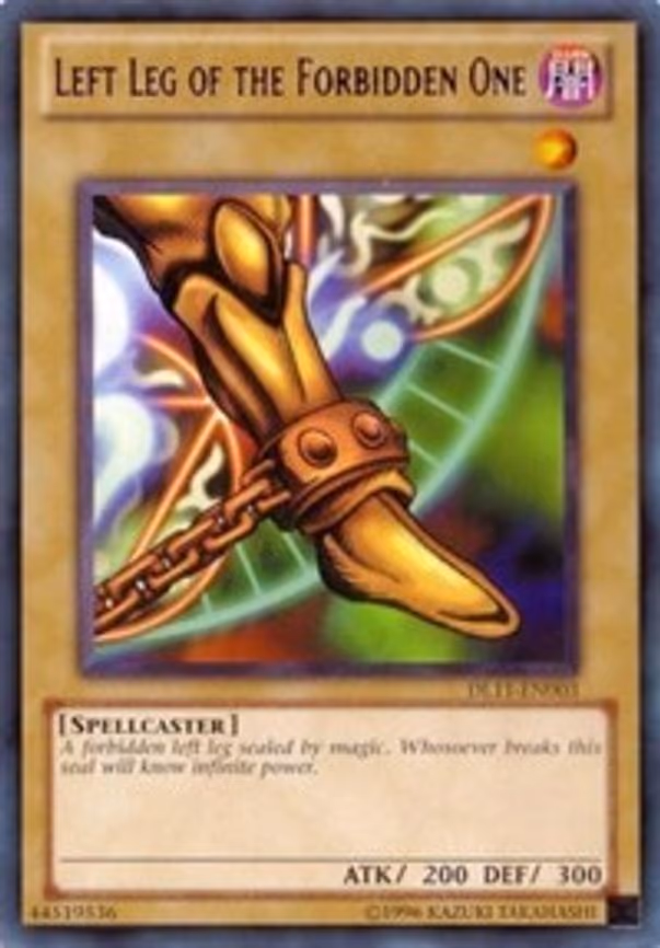 Left Leg of the Forbidden One (Purple)