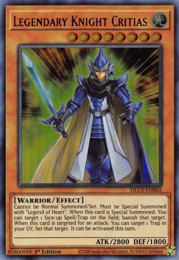 Legendary Knight Critias