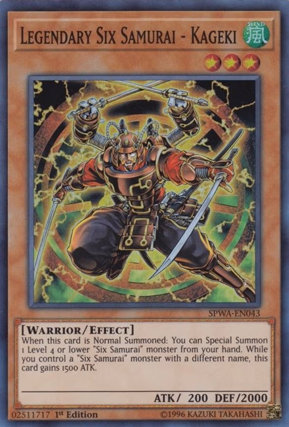 Legendary Six Samurai - Kageki