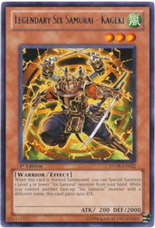 Legendary Six Samurai - Kageki