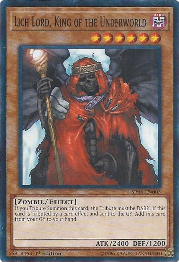 Lich Lord, King of the Underworld