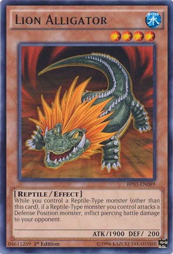 Lion Alligator