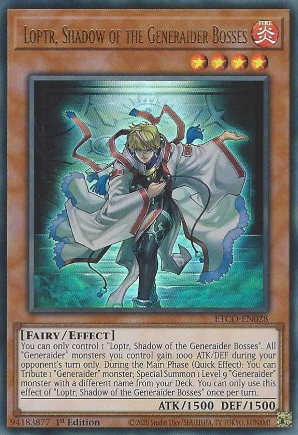 Loptr, Shadow of the Generaider Bosses