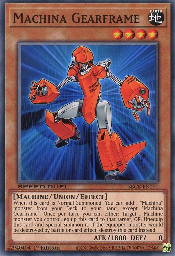 Machina Gearframe