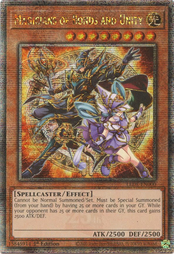 Magicians of Bonds and Unity