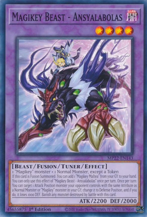 Magikey Beast - Ansyalabolas