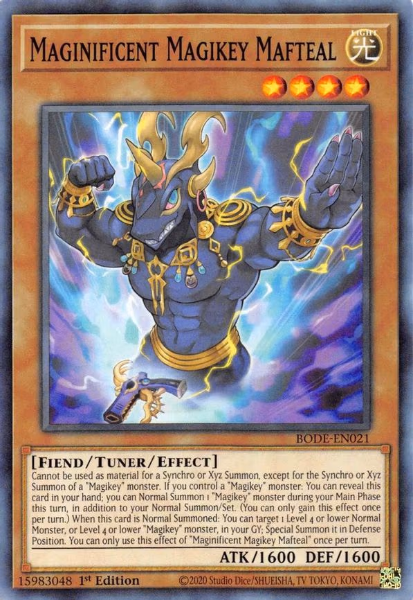 Maginificent Magikey Mafteal