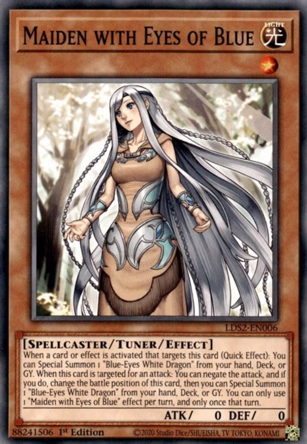 Maiden with Eyes of Blue