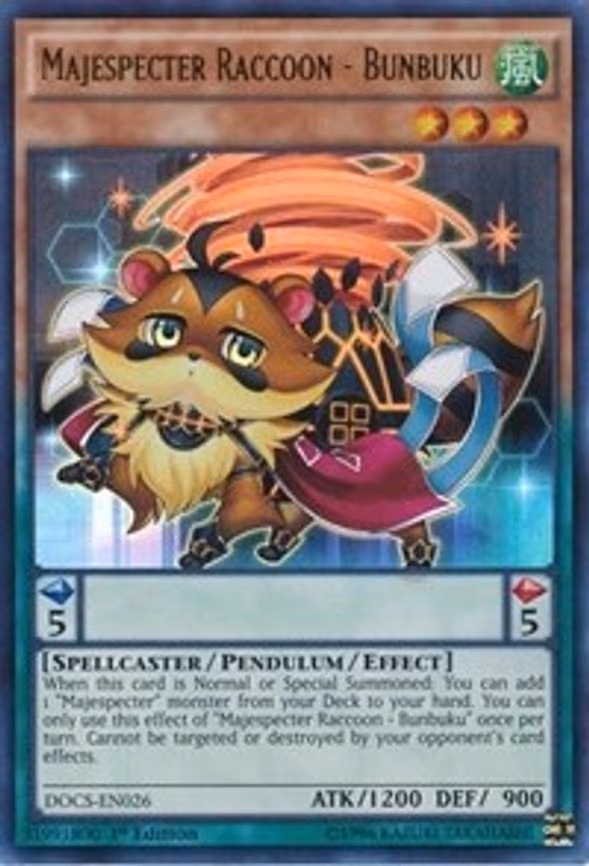 Majespecter Raccoon - Bunbuku