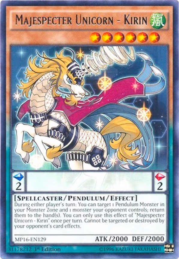Majespecter Unicorn - Kirin