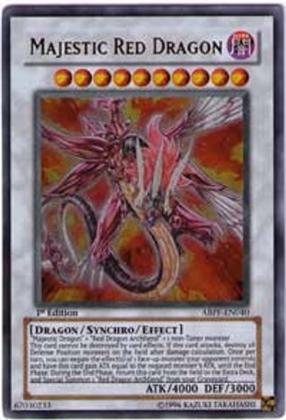 Majestic Red Dragon