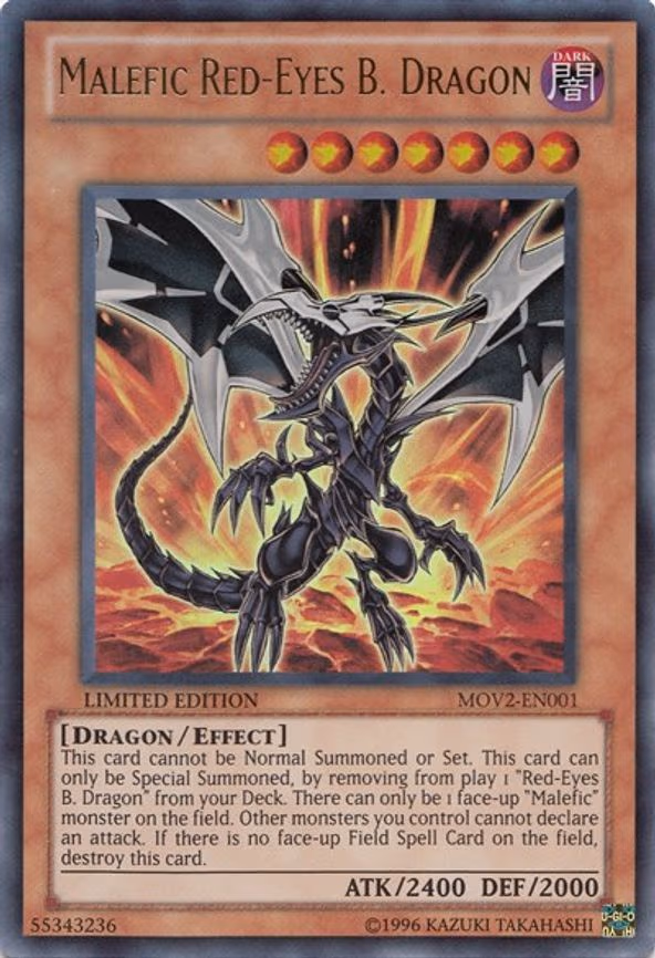 Malefic Red-Eyes B. Dragon