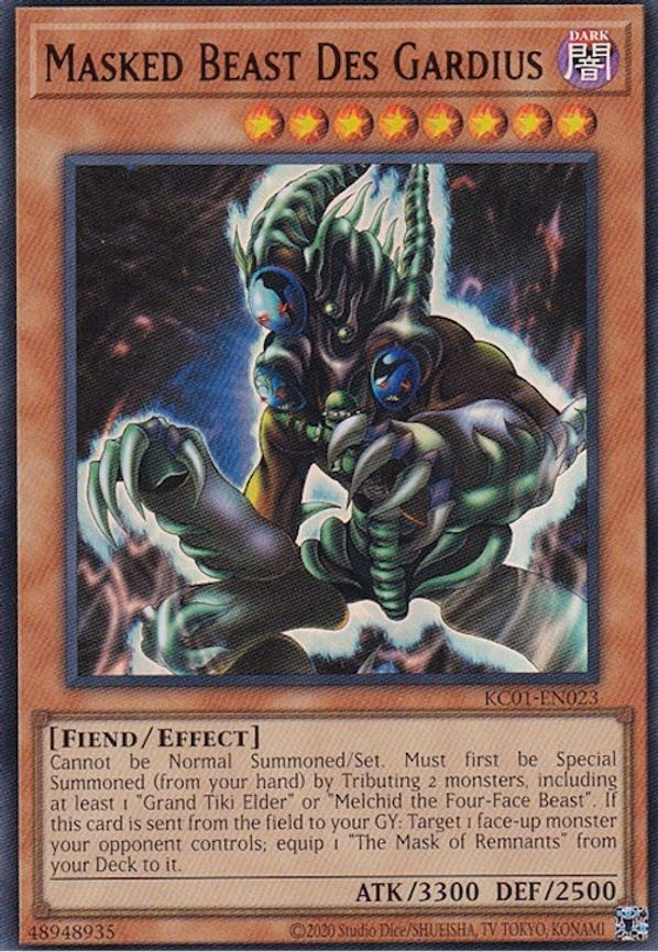 Masked Beast Des Gardius