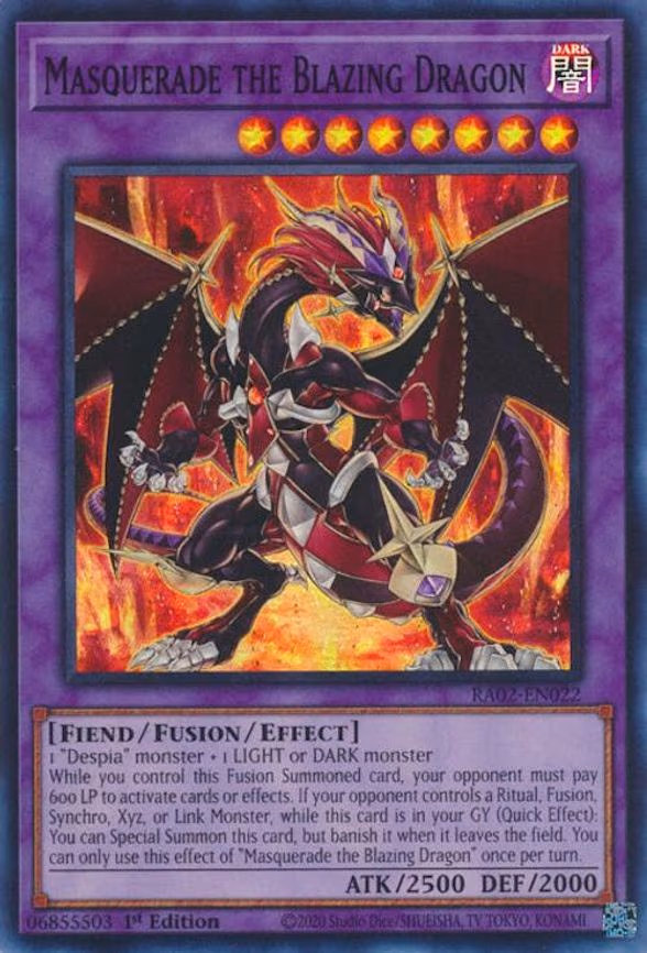 Masquerade the Blazing Dragon