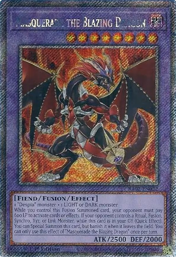 Masquerade the Blazing Dragon
